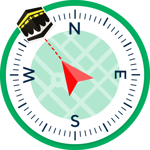 دانلود برنامه Qibla Compass: Qibla Direction برای اندروید | مایکت