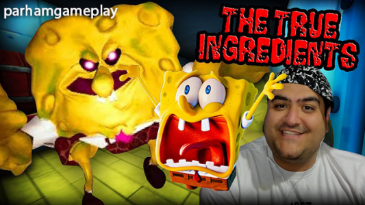  استریم بازی‌های ترسناک - پرهام گیم پلی - فصل ۱ - باب اسفنجی شیطانی و روانی