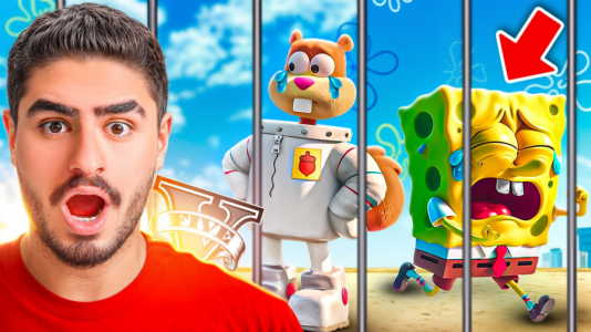  استریم جی‌تی‌ای ۵: فرمول سری باب اسفنجی - علی تاپیک - فصل ۱ - باب اسفنجی افتاد زندان