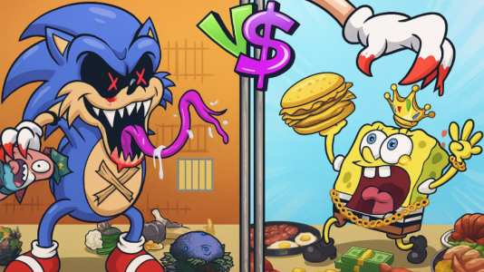  استریم شبیه‌ساز نبرد ۲ - سبحان حیدرزاده - نبردهای افسانه‌ای - باب اسفنجی قوی تره یا سونیک