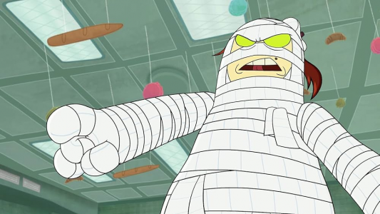 انیمیشن کاپیتان زیرشلواری - فصل ۱ - بدیای خطرناک و وحشتناک د.ت مومیایی