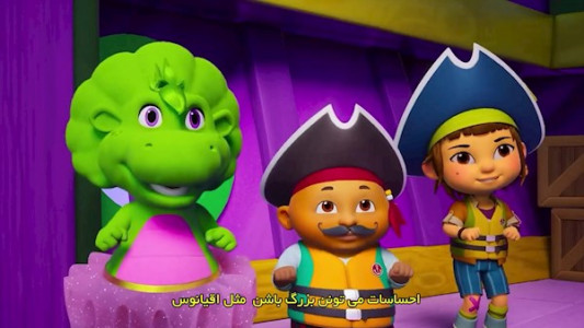 انیمیشن دنیای بارنی - فصل ۱ - قسمت ۱۷ - عصبانیت بزرگ