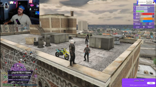  استریم جی‌تی‌ای وی ۱ - عمو هیتمن - فصل ۱ - ارپی خودکشی اما خنده دار