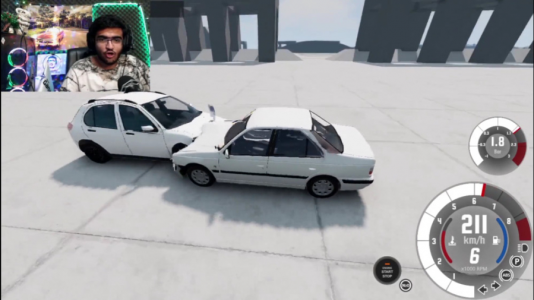  استریم بازسازی ماشین ۲ - سناتور هادی - فصل ۱ - شاخ به شاخ کوییک با ماشین ایرانی