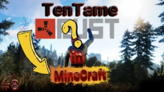  استریم ماینکرفت - ال تنتا - فصل ۱ - قسمت ۲۴ -  شبیه‌ساز بازی راست در ماینکرفت با تنتا ۸