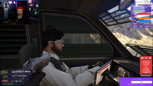  استریم جی‌تی‌ای وی ۱ - عمو هیتمن - فصل ۱ - فراری دادن میمون داداش جدیدم