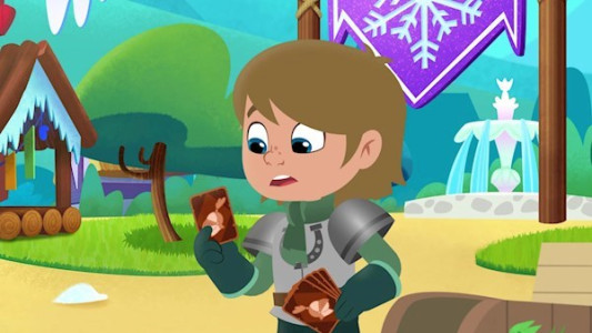 انیمیشن نلا شاهزاده ی شوالیه - فصل ۱ - قسمت ۷۳ - روز برف بازی