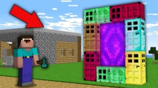  استریم ماینکرفت نوب ۳ - اچ کی ام گیم - فصل ۱ - پرتال رنگی