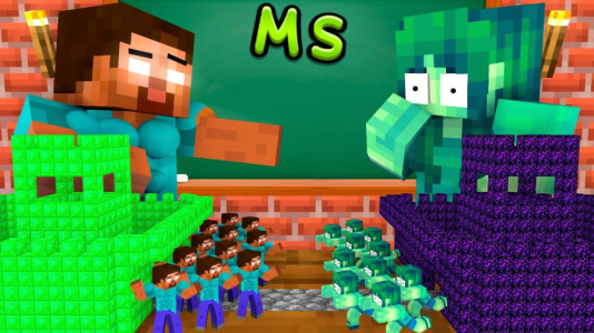  استریم ماینکرفت: مدرسه هیولاها  - امیر تیک پلی - فصل ۱ - قسمت ۸