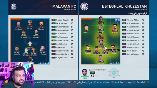  استریم ای‌فوتبال ۲۰۲۶: کریر مود استقلال خوزستان - گیمین - فصل ۱ - به دنبال اولین برد با استقلال خوزستان