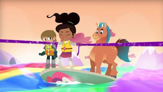 انیمیشن نلا شاهزاده ی شوالیه - فصل ۱ - قسمت ۷۱ - تک شاخ افسانه‌ای دریاچه