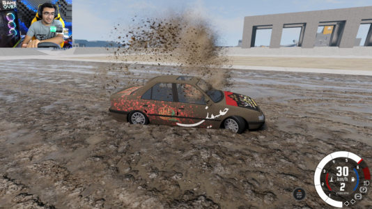  استریم شبیه‌ساز تصادف ماشین - سناتور هادی - فصل ۱ - تست پژو ۴۰۵ در موقعیت‌های مختلف با فرمان