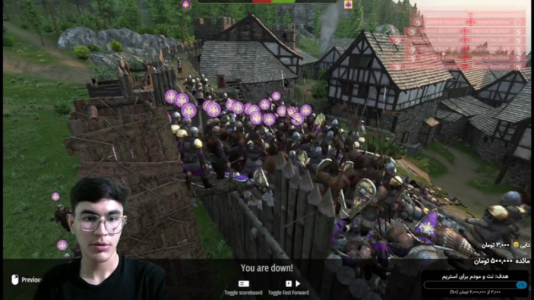  استریم مونت اند بلید ۲: پیش‌قراول - کاپیتان - فصل ۱ - حمله به قصر سلطان سلیمان در  همراه با موزیک حماسی !