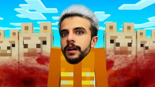  استریم ماینکرفت: چالشی - ابوالفضل ایکس مستر - فصل ۱ - چالش سلاخی لاما در ماینکرفت با علی