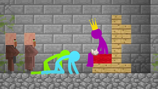 انیمیشن آدمک‌ها در دنیای ماینکرفت - فصل ۱ - قسمت ۹