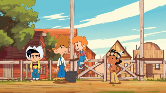 انیمیشن لوک کوچولوی خوش شانس - فصل ۱ - قسمت ۳۴ - جولی