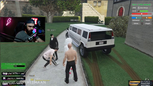  استریم جی تی ای ۵ - عمو هیتمن - فصل ۱ - هامر ۶ درب