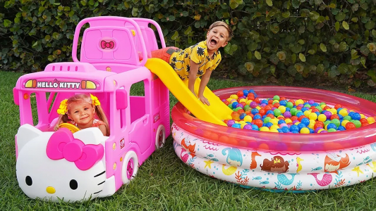 انیمیشن دیانا و روما - اسباب بازی‌های بادی - فصل ۱ - قسمت ۷