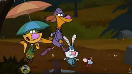 انیمیشن گربه طبیعت - فصل ۱ - قسمت ۴۲ - جشن سنگ ها