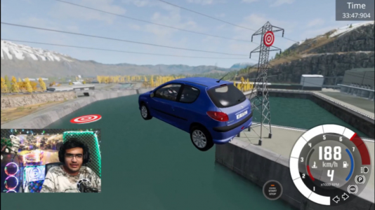  استریم بازسازی ماشین ۲ - سناتور هادی - فصل ۱ - چالش پرش با ماشین ایرانی