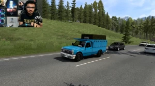  استریم شبیه‌ساز کامیون ۱ - سناتور هادی - فصل ۱ - بریم جاده شمال با نیسان آبی بار ببریم با فرمون لاجیتک