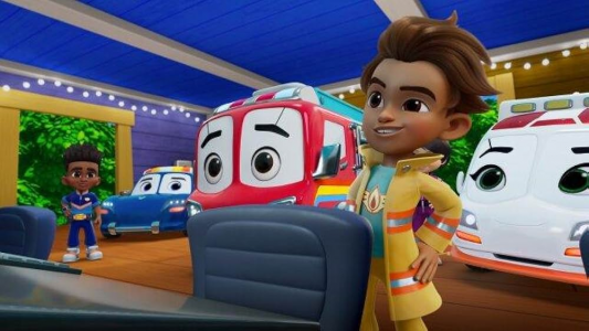 انیمیشن دوستان آتش نشان - فصل ۱ - قسمت ۲۱ - نمایش فوق‌العاده ایمنی