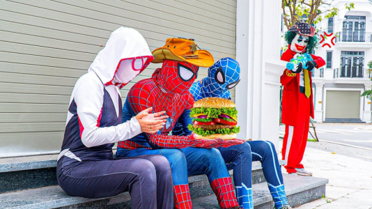  استریم مرد عنکبوتی: مایلز مورالز ۲ - حاسیخان - فصل ۱ - دزدیدن کامیون توسط کله بنفش ها