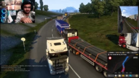  استریم شبیه‌ساز کامیون ۱ - سناتور هادی - فصل ۱ - رفتیم شلوغ‌ترین جاده