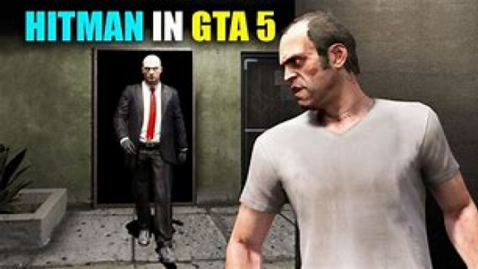  استریم جی‌تی‌ای ۵: عجایب - عمو هیتمن - فصل ۱ - قتل کل شهر با لباس هیتمن قاتل سریالی