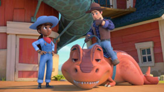 انیمیشن مزرعه دایناسورها - فصل ۱ - قسمت ۱۳ - مشکل کوچک کلوور