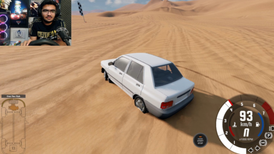  استریم بازسازی ماشین ۳ - سناتور هادی - فصل ۱ - چالش در کویر قطر با ماشین‌های ایرانی