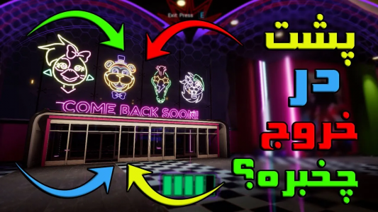  استریم پنج شب با فردی: شکست امنیتی - تاپ‌پلیر - فصل ۱ - جاهای مخفی بازی که بهشون دسترسی نداریم رو گشتم!؟