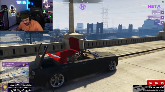  استریم جی‌تی‌ای وی  ۷ - عمو هیتمن - فصل ۱ - لاکچری‌ترین ماشین زمین ایران