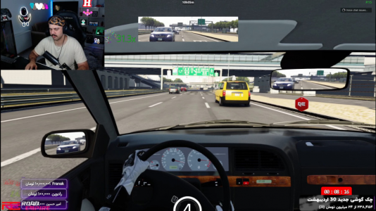  استریم شبیه‌ساز ماشین ایرانی - عمو هیتمن - فصل ۱ - لایی کشی با زانتیا با آهنگ ترکی