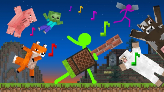 انیمیشن آدمک‌ها در دنیای ماینکرفت - فصل ۱ - قسمت ۲۹