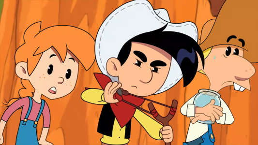 انیمیشن لوک کوچولوی خوش شانس - فصل ۱ - قسمت ۱۰ - اردو