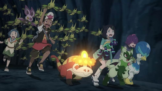 سریال سرزمین های پوکمون - فصل ۱ - قسمت ۸۴ - جایی که زمین به آسمان می‌رسد