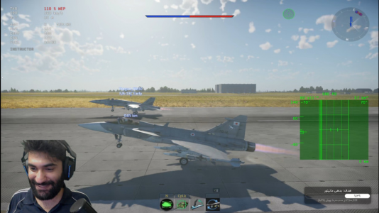  استریم وارتاندر ۵ - ام اچ ۱۲ - فصل ۱ - وارتاندر با جنگنده گریپین JAS۳۹ Gripen