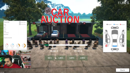  استریم شبیه‌ساز فروشنده خودرو - علی کامیکس - فصل ۱ - قسمت ۲