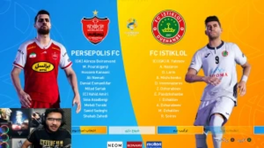  استریم پی‌اس ۲۰۲۴ - سناتور هادی - فصل ۱ - بازی پرسپولیس و استقلال تاجیکستان