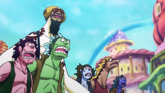 انیمیشن وان پیس: حماسه جزیره مردان ماهی - فصل ۱ - قسمت ۱۵ - تصادف هودی! شاهزاده ها به عقب حمله می کنند