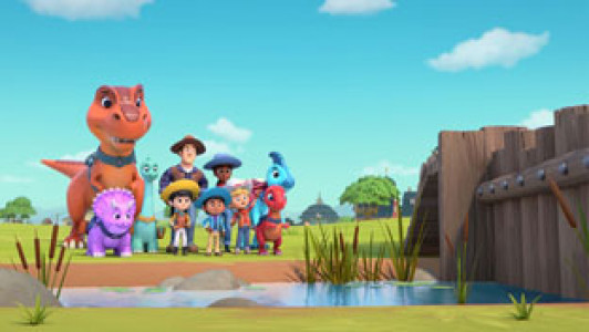 انیمیشن مزرعه دایناسورها - فصل ۱ - قسمت ۳۰ - همسایه های خوب