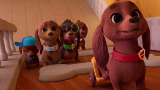 انیمیشن پرتزل و توله سگ ها - فصل ۱ - قسمت ۴ - مثل رستوران بول