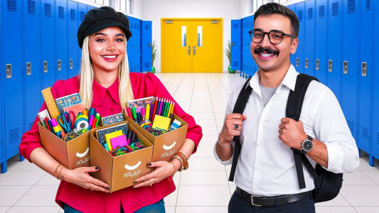 سریال ولاگ با با نازنین بیوتی بلاگ - فصل ۱ - برای شروع مدرسه ها آمادش کردم