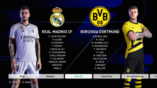  استریم پی‌اس ۲۰۲۲ : پنالتی - تایگر ایکس گیمینگ - فصل ۱ - رئال مادرید - دورتموند