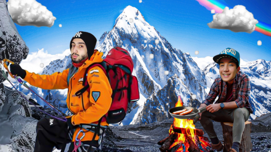 سریال چالش با ارچی اگزایت - فصل ۱ - ۶صبح وسط کوه چالش نقدی یا خریت