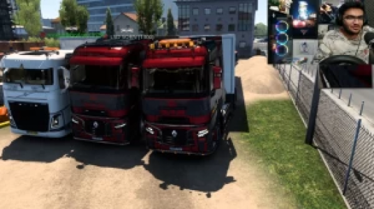  استریم شبیه‌ساز کامیون ۱ - سناتور هادی - فصل ۱ - بار خوک زدیم با کامیون رنو