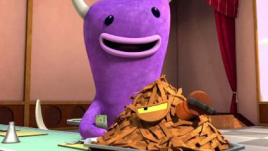 انیمیشن ربات و هیولا - فصل ۱ - قسمت ۲۳ - کی آشغال ریخته؟