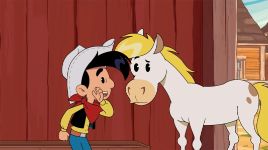 انیمیشن لوک کوچولوی خوش شانس - فصل ۱ - قسمت ۴۵ - سوارکاری