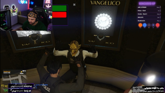  استریم جی‌تی‌ای ۵ آنلاین ۲ - عمو هیتمن - فصل ۱ - منو حامد همبرگر رو گرفتن